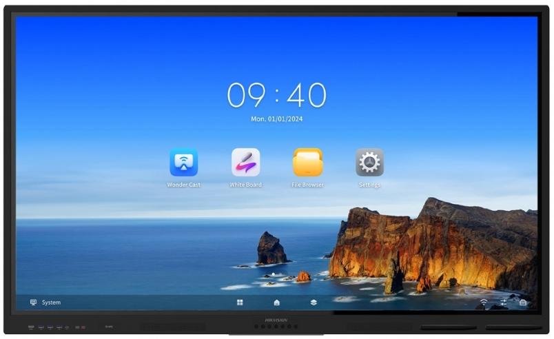 Painel Interactivo para Videoconferência 65" 4K Android 8GB