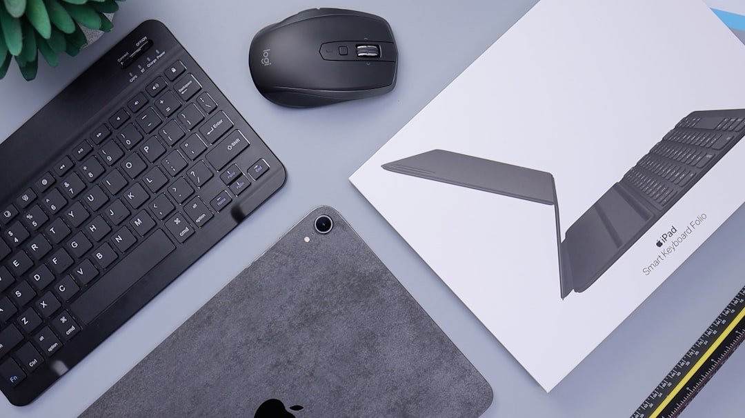 iPad Pro Smart Keyboard Folio on Desk