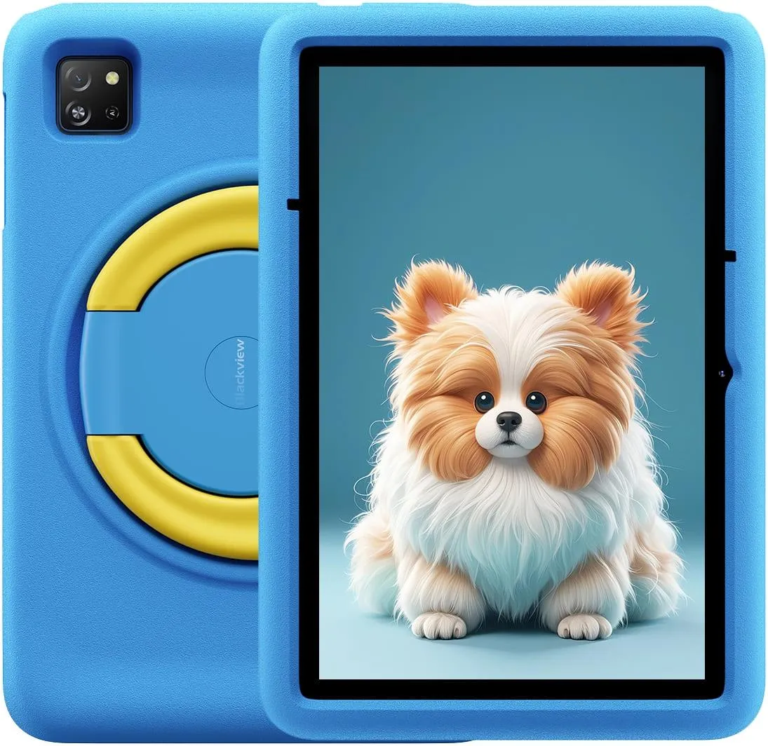 Tablet TabA6 Kids 4GB+128GB Wi-Fi S/Cartão Sim Com Capa Azul