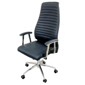 Cadeira PU High Executivo 3 Níveis Preta
