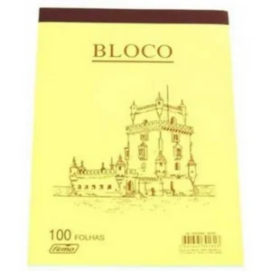 Bloco Belem Gs A5 100 Folhas Pautado