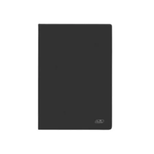 Caderno Agrafado A5 60G/80 Folhas Pautado Capa Preta (1/20)